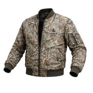 Custom Desert Camo Quilted Bomber <b>Jacket</b> for Men & Women <b>Zip</b> <b>Up</b> Flight <b>Jacket</b> Windproof Winter Hunting Outdoor Tactical <b>Jacket</b> - Product Image 1