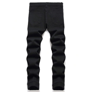 Jeans Ajustados de Alta Calidad al Por Mayor, Jeans Personalizados para Hombre, Estilo Casual, Ropa Urbana para Hombre - Product Image 1