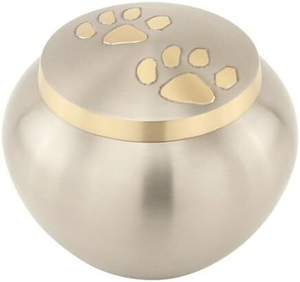 Decorative Stainless Steel Modern Eco-Friendly Pet Cremation Urns <b>for</b> Dog <b>Ashes</b> Small Funeral Supplies Wholesale - Product Image 3