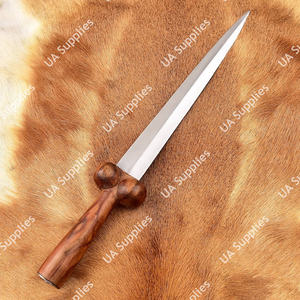 Couteau Viking Médiéval Forgé à la Main le Plus Vendu, Lame Fixe en Acier Inoxydable de Haute Qualité, Tranchant comme un Rasoir, Manche en Bois de Rose, Idéal pour le Quotidien - Product Image 5