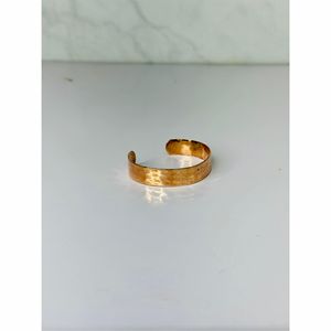 Pulsera de Cobre Puro Sólido al por Mayor con Acabado Martillado, Brazalete Ajustable Liso Unisex, Joyería Magnética Terapéutica Curativa - Product Image 1