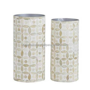 Vevor — vase à fleurs à incrustation d'os, design de maison, artisanat fait à la main, motif floral, pour vente - Product Image 4