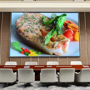 Pantalla LED a todo color de alta definición, sala de conferencias interior, modelos de pantalla de fondo de escenario Grande P1.25 P1.53 P1.86 - Product Image 1