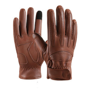 Customized Goatskin Lightweight Racing Gloves For Mountain <b>Bike</b> Dirt <b>Bike</b> Motocross Hand Grip for Winter Daily Use Riding Gloves - Product Image 3