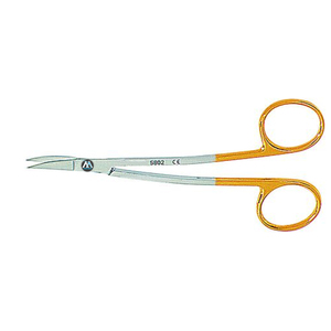 Tijeras METZENBAUM con TC Super Cut 14,5 cm, instrumentos de Cirugía Dental de acero inoxidable curvos Romos - Product Image 3
