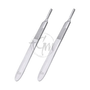 Manche de lame en acier inoxydable de qualité supérieure, adapté aux applications de santé, d'éducation, de recherche et chirurgicales, équipement de laboratoire - Product Image 5
