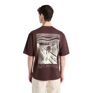 T-shirt pour homme à col rond et manches courtes, imprimé graphique vintage au dos et texte à l'avant, coupe décontractée, décontracté, vente en gros, personnalisable, OEM, en coton - Product Image 4