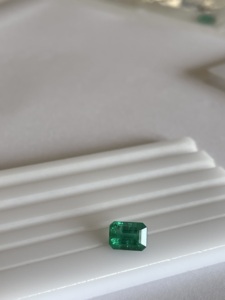 Esmeralda Natural de Calidad AAA de 2.18 Quilates, Corte Octogonal 9x6.5x5 MM, Facetada, Suelta, Verde, Gema Preciosa Auténtica para la Elaboración de Anillos - Product Image 4