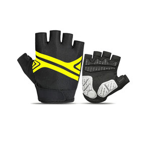 Guantes Profesionales de Ciclismo de Verano, con Agarre de PU, Transpirables, Ligeros, Antideslizantes, con Almohadilla de Gel, Medios Dedos, para Bicicleta de Montaña y Carretera, Unisex - Product Image 1