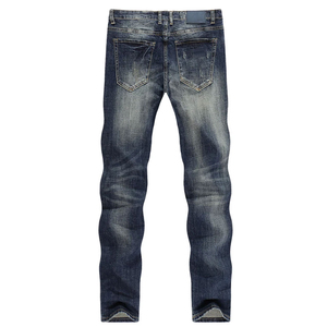 New Style Fashionable Washed Design Denim <b>Jeans</b> for <b>Men</b> OEM Manufacturer Fashion Slim Fit Custom Made <b>Men</b> Denim Pant - Product Image 2