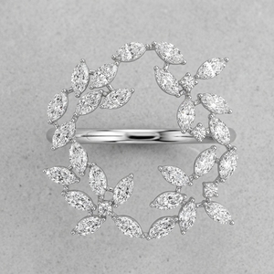 Anillo de Compromiso con 3 Diamantes Ovalados de 2.17Ct, Corte Ovalado, Color D-VVS2, Certificado IGI, Diamantes Cultivados en Laboratorio, Color Rosa, Anillo de Diamantes Ovalados Past Present Future - Product Image 4