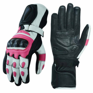 Gants de moto de course en cuir de haute qualité pour la protection et les sports de plein air - Product Image 1