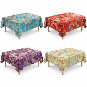 Tela de Algodón 100% Peinado, Ligera, Transpirable, Absorbente de Humedad, Ecológica y Orgánica, con Estampado Multicolor, Le Souvenirs - Product Image 1