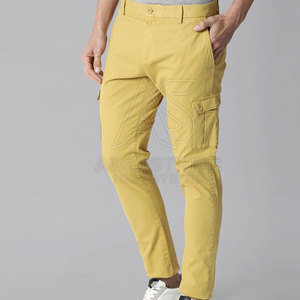 Pantalones Cargo Casuales de Lona para Hombre Hechos a Medida con Diseño Personalizado, Cintura Media e Impresión de Logotipo - Product Image 2