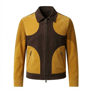 Premium <b>Suede</b> <b>Leather</b> <b>Jacket</b> With Classic Tailored Fit Soft Luxury Finish For Men Casual Wear Street Style And Everyday Fashion - Product Image 1