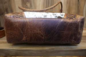 Sac fourre-tout en cuir de vachette, sac à bandoulière élégant en cuir de cheval, nouvelle collection, sac à main tendance, sac de shopping pour femme - Product Image 5