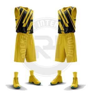 Uniforme de basket-ball en polyester de haute qualité, tissu durable et lisse, idéal pour les séances d'entraînement et les matchs de compétition - Product Image 6