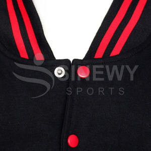 Chaqueta Letterman de alta calidad para hombre, manga larga, con tu logo, chaqueta universitaria de béisbol para hombre - Product Image 5