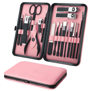 Kit de podologie à domicile de haute qualité certifié CE, 6 instruments en acier inoxydable allemand, nouvelle arrivée, ensemble de manucure et pédicure, étui en cuir - Product Image 1