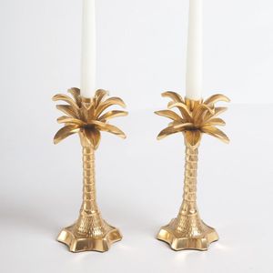 Elegant Brass Floral Pattern Candle Holder Antique Finish Decorative <b>Stand</b> for Home Hotel Temple Festive Decor Gift Item Use - Product Image 4