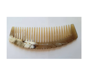 Peigne 100% corne de buffle, taille personnalisée et en promotion, artisanat 100% naturel, peigne durable pour le soin de la barbe, outil de toilettage naturel fait main - Product Image 2