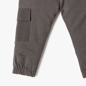 Pantalons cargo modernes personnalisés pour enfants, respirants, sportifs, décontractés, en polaire, pour garçons, vente en gros de pantalons cargo pour enfants et hommes - Product Image 3