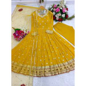 Hermosos vestidos de fiesta de diseñador-Pent y vestido con Dupatta para ropa de fiesta - Product Image 2