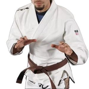 Kimono de Jiu Jitsu Brasileño 100% Algodón, Gi de Jiujitsu MMA con Cinturones, Artes Marciales 2026 - Product Image 1