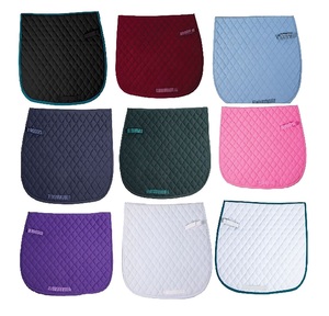Tapis de selle pour cheval sur mesure de haute qualité en laine du Pakistan, respirant, nouveau design, pour dressage, saut d'obstacles, entraînement, multicolore - Product Image 2