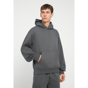 ชุดวอร์มแบบสวมหัวมีฮู้ดสำหรับผู้ชายในเมืองผ้าคอตตอน500 GSM ผ้าฟลีซหนาชุดวอร์ม - Product Image 4