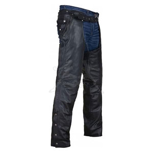 Stylish Full Leather <b>Chaps</b> Genuine Leather Full <b>Chaps</b> Featuring Classic Design And Premium Comfort - Product Image 3