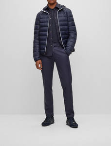 Chaqueta de Plumón para Hombre de Buena Calidad, Personalizable, de Lona, Antiarrugas, Ecológica y Transpirable, de Moda - Product Image 3