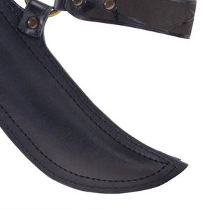Funda de cuero para cuchillo, para acampar al aire libre, senderismo, caza y trabajo, cinturón para cuchillo, almacenamiento protector - Product Image 4