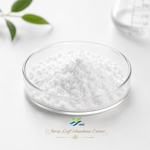 HGO Suministro directo de fábrica Extracto de hoja de Stevia natural rebaudiana (grado alimenticio) Especificación RA 70% (extracto estandarizado) - Product Image 1
