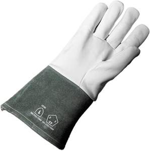 Guantes de Soldadura de Cuero Resistentes al Calor con Costuras de Kevlar - Product Image 4