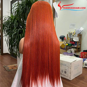 Tendance Perruques de cheveux vietnamiens-Vierge Remy douce soyeuse aspect réaliste Machine Double trame longue durée pour toutes les coiffures - Product Image 4