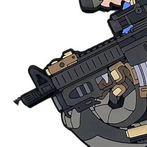 แพทช์ PVC ขายส่งจำนวนมากสำหรับเสื้อผ้า สินค้าขายดีที่สุด แพทช์ผ้าทวิลล์แบบกำหนดเอง แพทช์ PVC - Product Image 5