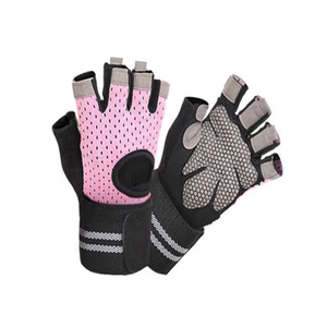 ODM Half Finger Lightweight Breathable Vinyl Men's <b>Weight</b> Lifting Workout Body Building Training Gym <b>Gloves</b> - Product Image 2