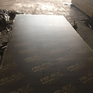 Contrachapado estándar recubierto de película de 18 mm, contrachapado recubierto de película negro/marrón para encofrados de construcción - Product Image 1