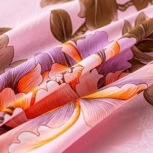 100% Cotton 400TC Woven Floral <b>Print</b> Flat Bed <b>Sheet</b> American Style Bedding Wholesale Bulk Supplier Manufacturer - Product Image 4