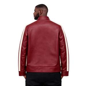 Chaqueta de Carreras con Rayas Kappa Alpha Psi, Ropa de Fraternidad Griega Krimson con Diseño Audaz, Comodidad Premium y Estilo Atlético - Product Image 2