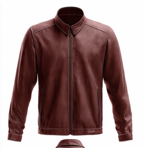 เสื้อแจ็คเก็ตหนังคุณภาพสูง พรีเมียม เท่ห์ และมีระดับ สำหรับใส่ลำลอง - Product Image 1