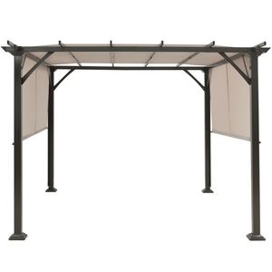 Tettoia per Patio con Telaio in Metallo 10 X 10 Piedi - Product Image 4