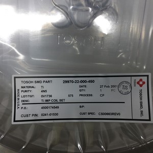 AMAT 0241-01530 IMP TI COIL SET, de TOSOH - Équipements et pièces semi-conducteurs de confiance à l'échelle mondiale chez - Product Image 5