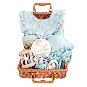 Cadeaux personnalisés pour la fête de naissance, cadeaux pour nouveau-nés, porte-bébés, jouets de confort, cadeaux pour le premier anniversaire - Product Image 1