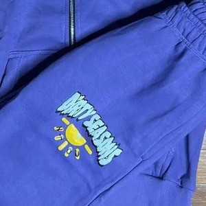 Survêtements de sport pour hommes en polyester/spandex légers avec logo personnalisé, coupe-vent pour l'extérieur, jogging, course à pied - Product Image 1