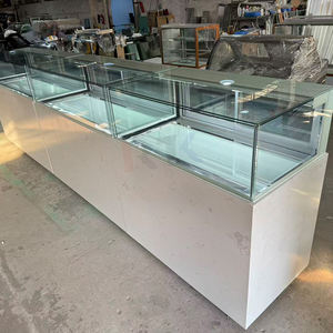 Vitrines réfrigérées haut de gamme pour gâteaux et pains, grande capacité, 1,2 m, 1,8 m, 2 m, tailles personnalisées, avec boîtes de rangement réfrigérées - Product Image 4