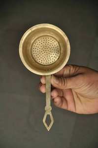 Brass <b>Tea</b> Strainers New Design Crafts Top Selling With handle <b>tea</b> <b>infuser</b> and resting pot - Product Image 6