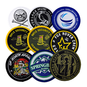 Custom Customized Woven Patches For Hats and Woven Patches For Clothing Manufacturers plus Custom Woven Patches For Apparel - Product Image 2