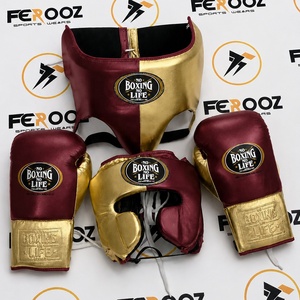 High Quality No Boxing No Life Boxing Gear Blue Gold Color For All Design Protective Gear Professional Training Sparring Adults - Product Image 2